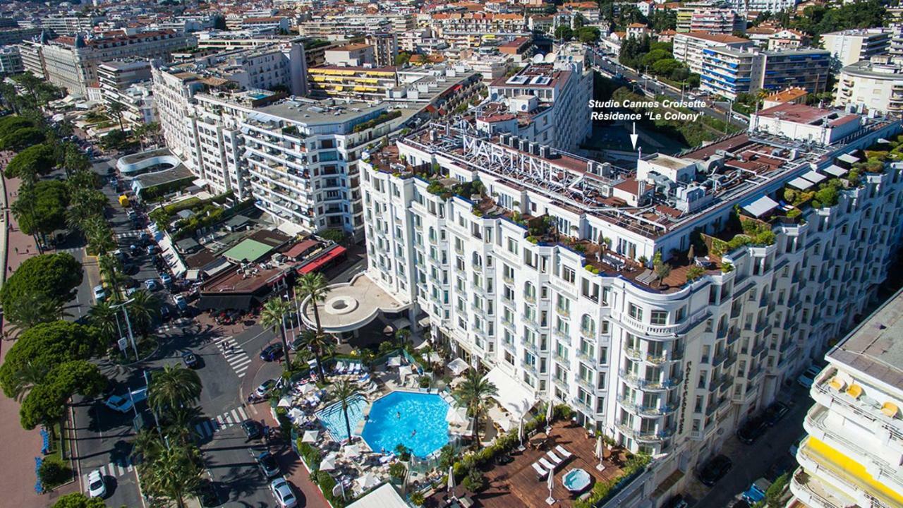 Ferienwohnung Studio Cannes Croisette Martinez Exterior foto